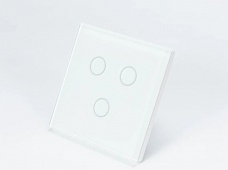 Zigbee 3位凹点触摸开关 STL3DLN-Z-U-01